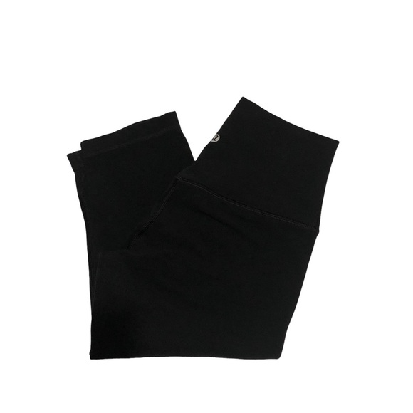 Lululemon Black Athletic Capris‎ Size 4 - Picture 1 of 8